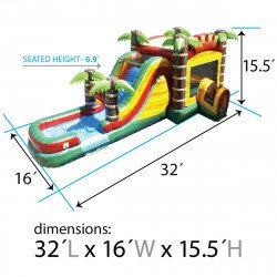 Mega20tropical20with20dimensions 1654985408 1667063463 Mega Tropical Lava Waterfall (Wet or Dry) Combo